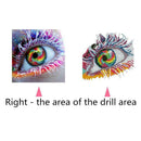 5D DIY Diamond Painting Fantasy Glitter Eye Cross Stitch Embroidery Mosaic