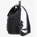 Fashion Waterproof Oxford PU Leather Backpack Girls School Bag Shoulder Bag G8N9