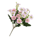 Artificial Chrysanthemum Daisy Flower Bouquet Arrangement Office Decor Pink