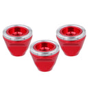 3xMountain Bike Bicycle Hub Axie Bolt Quick Release Screw Caps Lever Nuts M5 Red