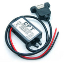 DC 12V To 5V 3A 15W USB Output Power Adapter Converter Module For Car Boat â„–[