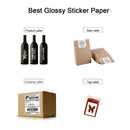 25PCS Quick Dry Premium Printable Printing Paper for Inkjet Printers White Paper