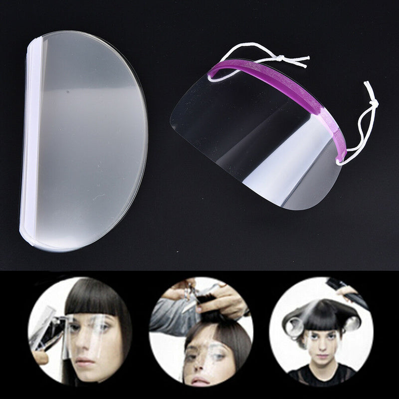 50pcs Hair Salon Hairspray Masks Hair Cutting Coloring for Face Protecting BX