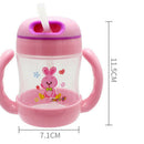 Baby Non-Spill Sippy Cup Kids Handles Straw Trainer Cup Drinking Bottle Style