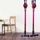Metal Vacuum Cleaner Bracket Holder Floor Stand Storage Brush Tool (White)