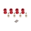 12mm Wheel Extension Adaptor 15mm Longer for 1/10 RC Axial SCX10 D90 HPI HSP