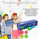 Mini Projector Flashlight Torch Educational Light-up Toys for Children Kids Gift