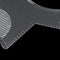 1X Men's Beard Shaping Tool Trimming Shaper Template Guide Shaving Stencil  3C