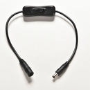 12V In-Line Power Switch ON/OFF 2.1mm/5.5mm Cable Jack For Arduino Plug B nhTEU