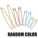 4 Sizes Aluminum Stitch Holders Pins Knit Knitting Needles Crochet Hooks Simple^