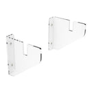 2pc Transparent Skateboard Mounted Display Bracket