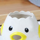 Kitchen Ceramic Egg Yolk White Separator Egg Sieve Device Cartoon Egg DividS Gw