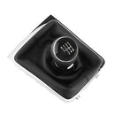 Car 6-Speed Shift Button Dust Cover Shift Lever Kit For Volkswagen Passat B