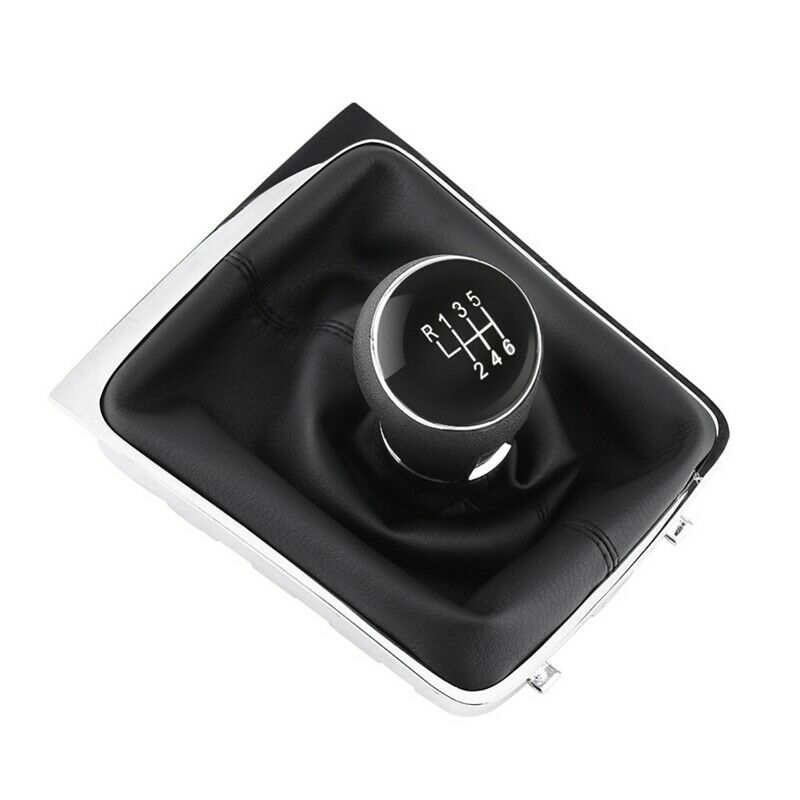 Car 6-Speed Shift Button Dust Cover Shift Lever Kit For Volkswagen Passat B