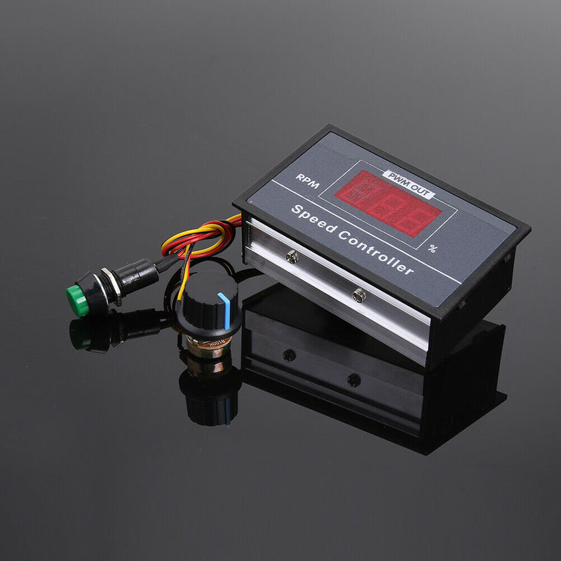 DC 6-60V 30A PWM Motor Speed Controller Stepless Regulator Switch Governor