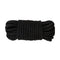 20m Multipurpose Cotton Rope Cord Thread Guy Line Macrame Jewellery - Black