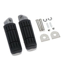 1 Pair Rear Footpegs Rest Pegs Mini Pedals Fit for Yamaha FJR 1300 FZ1 FZ6 FZ400