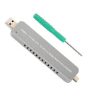 2-In-1 Nvme Enclosure, Usb 3.1 Gen 2 To Pcie Gen 3 X2 Bridge Chip Nvme Encl
