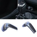 Carbon Fiber Interior Gear Shift Knob Cover Trim For Mazda CX-5 2017 Accessories