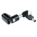 Motorbike Bicycle Bike Cycling Disk Brake Wheel Lock Biker Security Black 2 K1K3