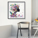 5D DIY Special Shaped Diamond Painting Girl Cross Stitch Mosaic Craft Kit