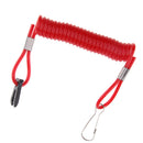 3pcs Boat Outboard Motor Stop Safety Shut Off Switch Cable For Suzuki 10cm Red