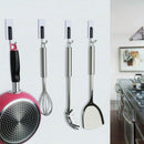 4pcs For Kitchen Wall Hooks Office Self  Clothes Hanging Door Home Decor