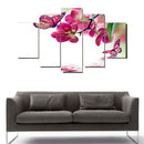 5pcs/set Modern Abstract Art Wall Decorative Painting Canvas Butterfly Print