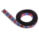 3 Yards x 13mm Ethnic Embroidered Jacquard Ribbon Boho Embellished Trimmings