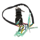 1 Set Ignition Switch Key Replacement Outboard PN 703-82510-43-00 Black
