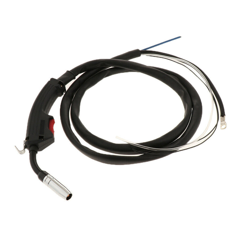 14AK MIG Welding Torch Replacement Gas Gasless 2M Cable Welding Torch, Flex and