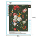 5D DIY Full Drill Diamond Painting Flower Cross Stitch Embroidery Mosaic