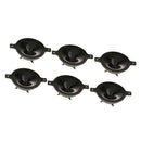 6x Trumpet Piezoelectric Ultrasonic Speaker 2-inch Piezo Horn Speaker Black