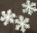 3Pcs SPassic White Snowflake Ornaments Christmas Holiday Party Home Decor $ SP