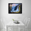 Full Drill  Waterfall Scenery 5D Diamond DIY Painting Craft Home Decor