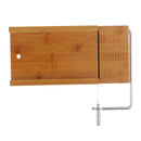 Wooden Stainless Steel Soap Cutter Candle Cake Chocolate Cutting Tools with Wire