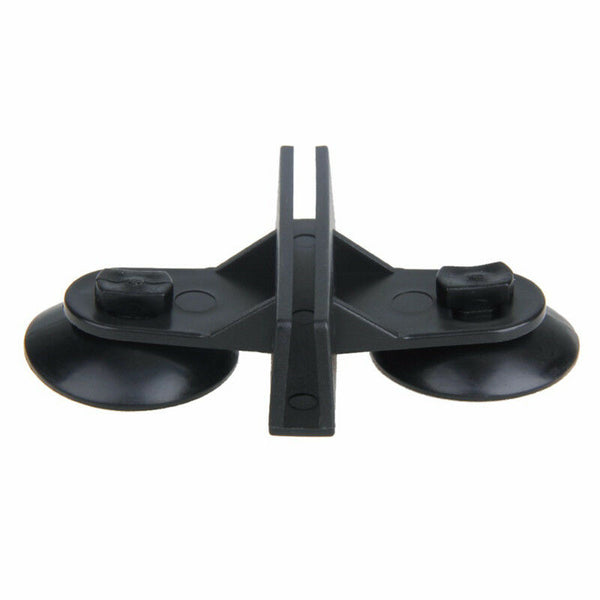 10pcs Black Plastic Divider Sheet Holder Suction Cup for Aquarium Fish Tank .