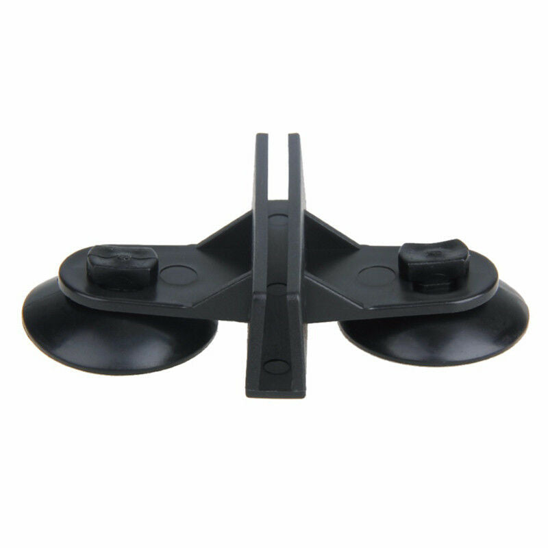 10pcs Black Plastic Divider Sheet Holder Suction Cup for Aquarium Fish Tank .