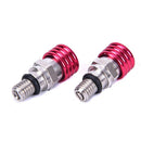 2Pcs M5X0.8mm Fork Air Bleeder Relief Valve For CR CRF125 150 250 Dirt Bike OZ