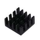 10Pcs Aluminum Heat Sink 14x14x8mm High Quality Heatsink Black Radiator Cool Nw