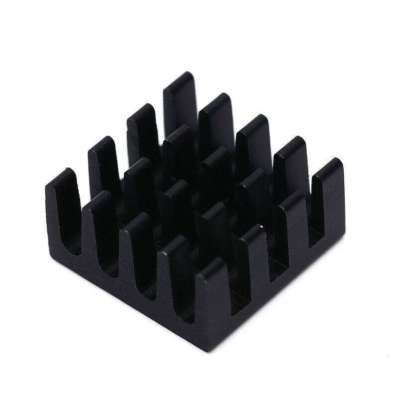 10Pcs Aluminum Heat Sink 14x14x8mm High Quality Heatsink Black Radiator Cool Nw