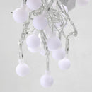 5M LED String Globe Star Fairy Light for Wedding Christmas (Warm White)