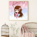 5D DIY Full Drill Diamond Painting Girl Embroidery Mosaic Craft Kits Decor