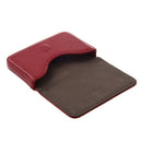 Business Credit Card Case Holder Currency ticket PU Leather Red L1S5