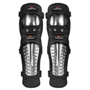 2x Motorcycle Protective Kneepad Motocross Protector Riding Knee Pads Black