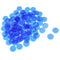 500Pcs Professional Bingo Game Chips Counting Bingo Chips Plastic Blue