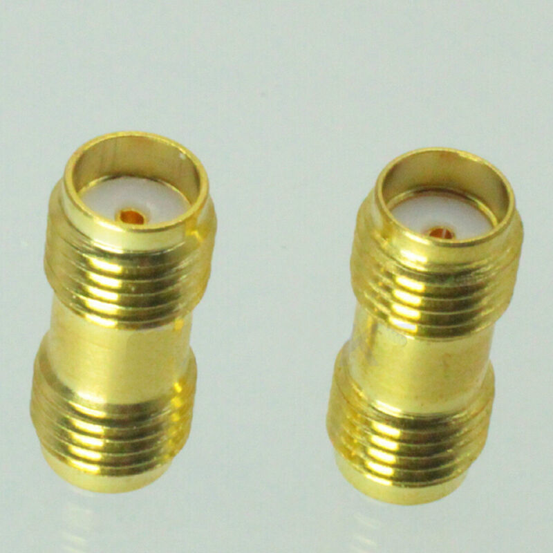 New  SMA Female To SMA Female Jack In Series RF Coaxial Adapter Connector -P Gw