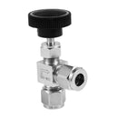 Adjustable Right Angle Needle 10Mm Hard Tube Ss304 Flow Control Shut Off Cr U7L2