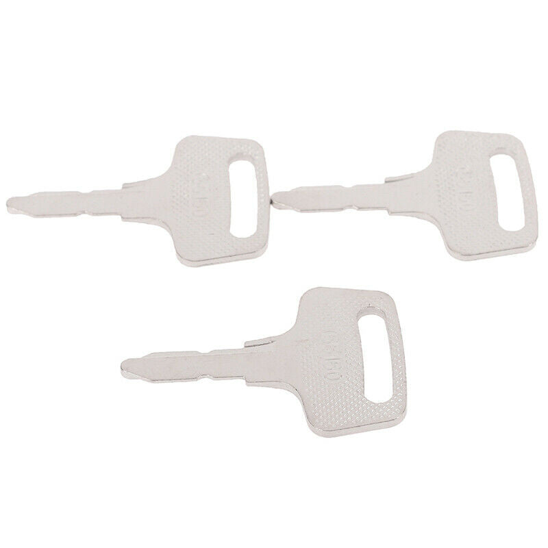3Pcs Kubota Tractor Equipment Ignition Keys replaces 37410-55150 BX1500 Mo Hn