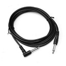 10ft Bass Amplifier Wire Cord Right Angle Stereo AMP Cable for Electric Guitar